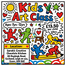 Load image into Gallery viewer, ART CLASS - Kids - Meet the Artist - Keith Haring Inspired - 7yrs - 12yrs