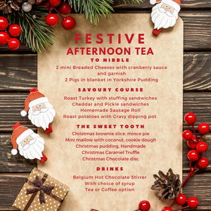 FESTIVE AFTERNOON TEA