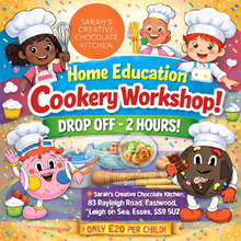 Load image into Gallery viewer, Cookery - Home Ed - 10yrs - 16yrs - Fri 15th May - 9.30am - 11.30am - MENU 9