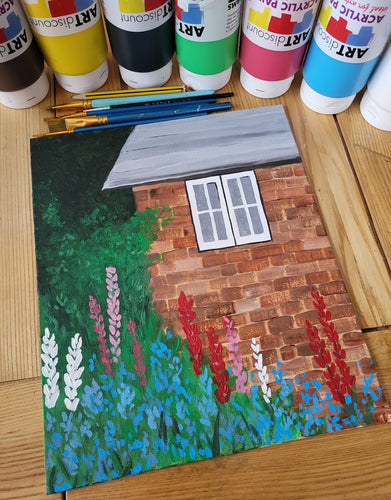 ACRYLIC PAINT ALONG - ART CLASS - VARIOUS DATES/THEMES