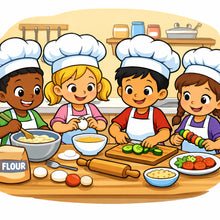 Load image into Gallery viewer, Cookery - Friday 3rd July - HOME ED - 9.30am - 11.30am  - 7yrs - 12yrs