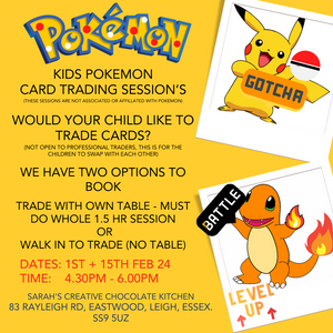 Pokémon Kids Card Trading session  -1st FEB 2024 - 4.30pm - 6.00pm